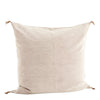 Washed Cotton Cushion Cover - Beige Stone - RhoolCushionMadam StoltzWashed Cotton Cushion Cover - Beige Stone