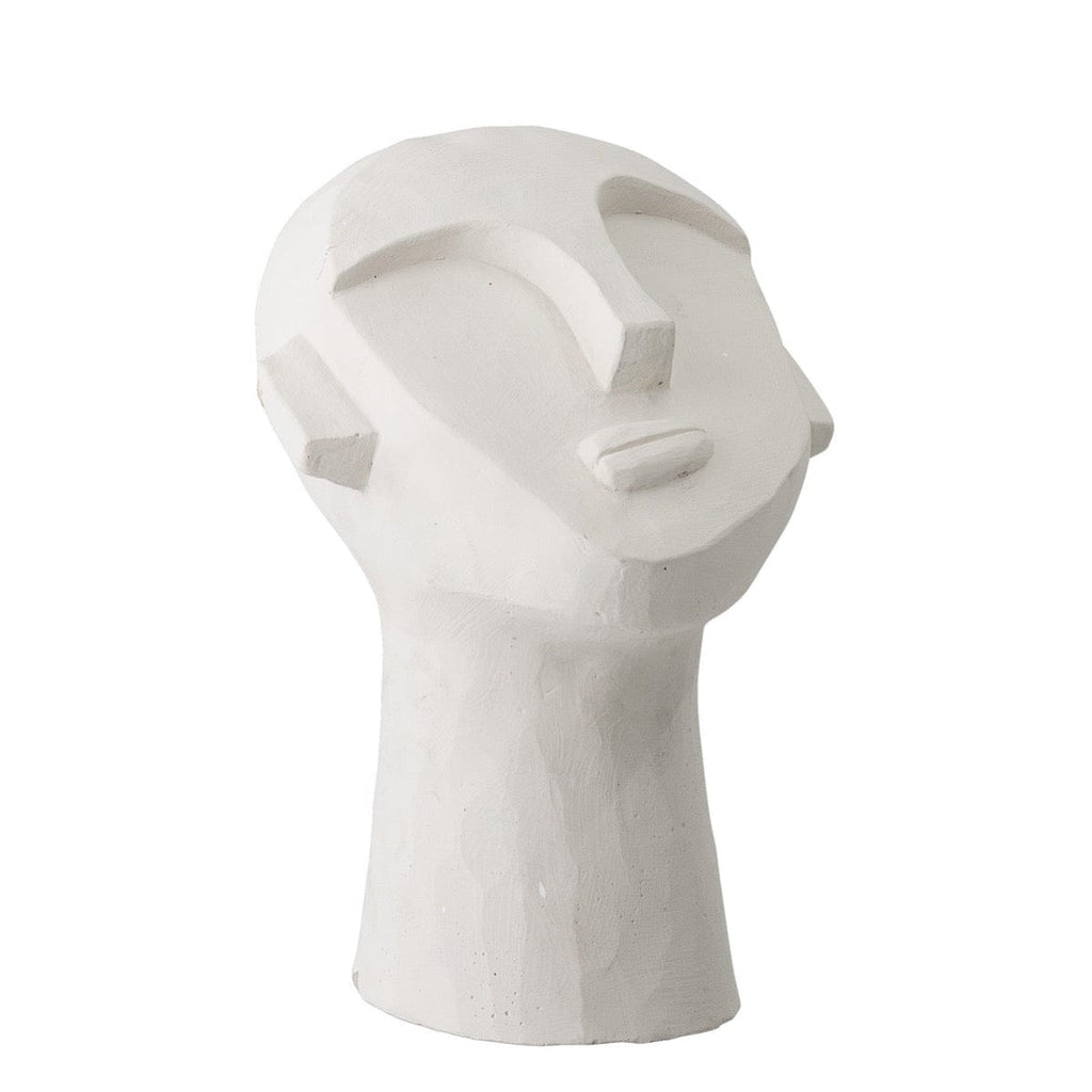 White Cement Decorative Head Statue - RhoolSculptures & StatuesBloomingvilleBloomingville Sculptures & Statues White Cement Decorative Head Statue 5711173238774