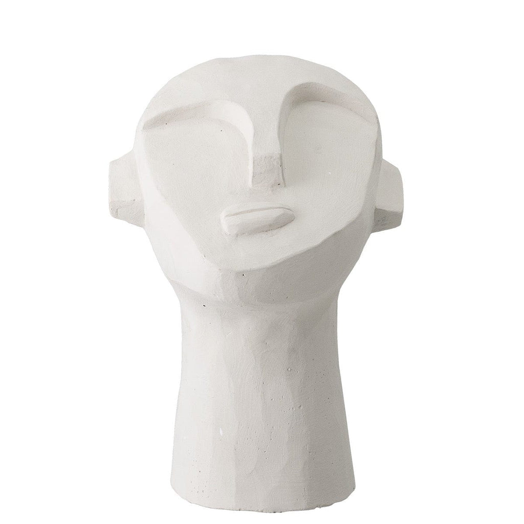 White Cement Decorative Head Statue - RhoolSculptures & StatuesBloomingvilleBloomingville Sculptures & Statues White Cement Decorative Head Statue 5711173238774