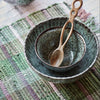 Woven Cotton Placemat - Greens - RhoolPlacematMadam StoltzWoven Cotton Placemat - Greens