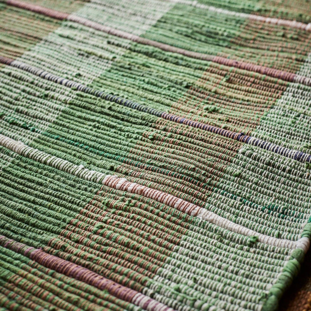 Woven Cotton Placemat - Greens - RhoolPlacematMadam StoltzWoven Cotton Placemat - Greens