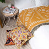 Woven Throw/Picnic Rug - Yellow - RhoolThrowHendeerWoven Throw/Picnic Rug - Yellow