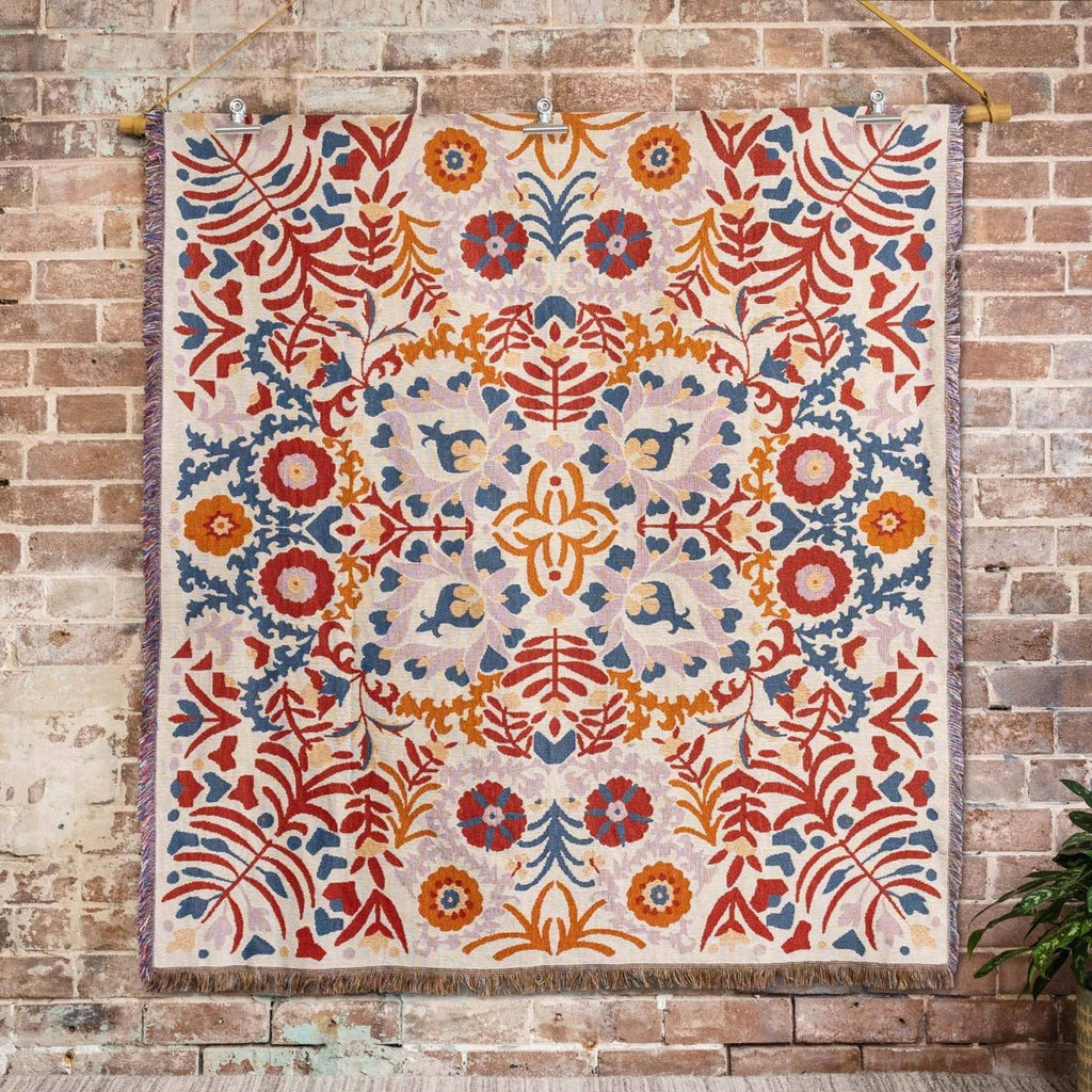 Woven Throw/Picnic Rug - RhoolThrowHendeerWoven Throw/Picnic Rug