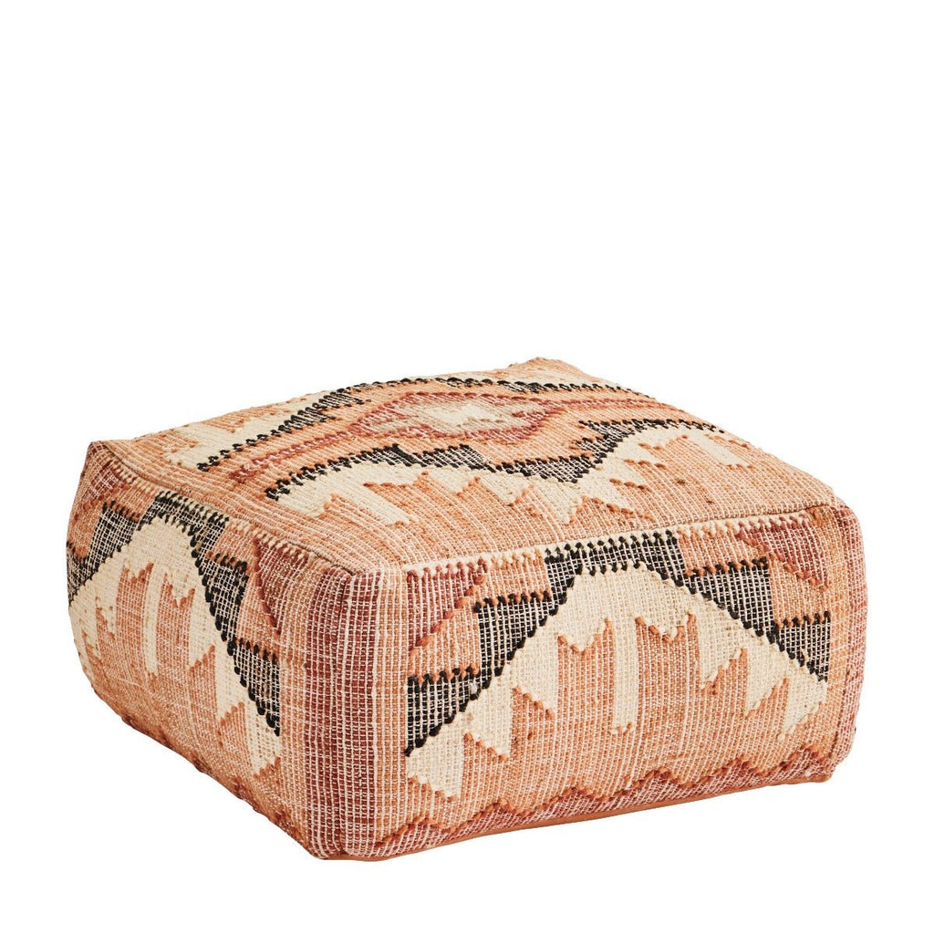 Woven Wool Pouffe - RhoolPoufMadam StoltzWoven Wool Pouffe